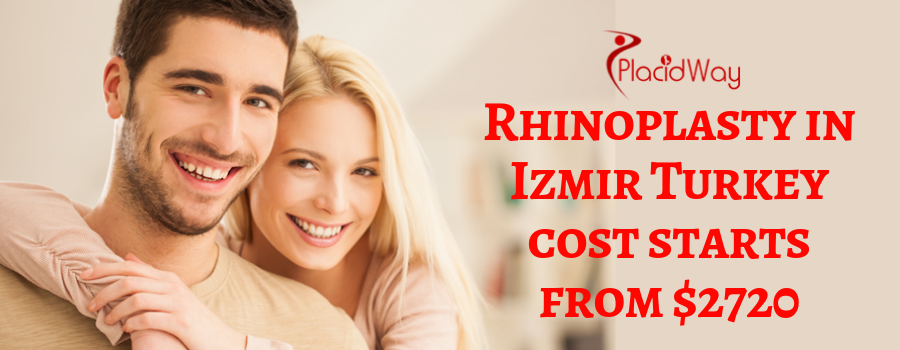 Rhinoplasty in Izmir Turkey Cost is $2720